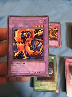 196 Cards Vintage Yugioh Rare (Silver Lettering) NA Lot - Image 3