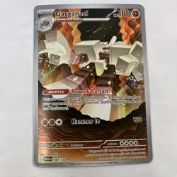Pokemon TCG Garganacl 147/132 Illustration Rare ME01: Mega Evolution Near Mint - Image 1