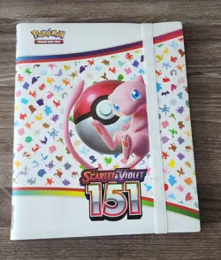 Pokemon SV 151- Mew 151 Binder- Complete Main Set 1-165 Cards-NM/LP BONUS! - Image 1