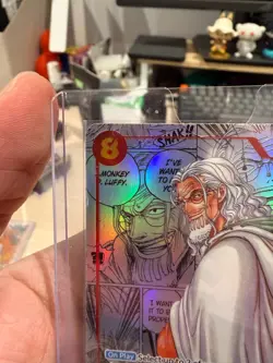 ONE PIECE Card Game Silvers Rayleigh Manga Alt Art OP08-118 Two Legends English - Image 2