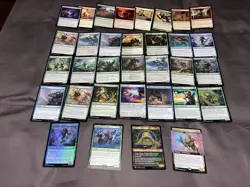 MTG FROGS + TOADS themed Magic The Gathering Card Lot+ BONUSES - Image 2