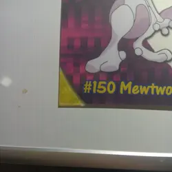 2000 Topps Pokemon #150 Mewtwo PC5 Animation Clear Chase Card - Image 4