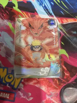Naruto Uzumaki NRSA01-SSR-019L3 English Naruto Kayou Card Heavens Scroll NM - Image 1