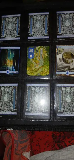 Mtg X9 Full Art Basic Land Collection Islands All Cards Shown Included - Image 1