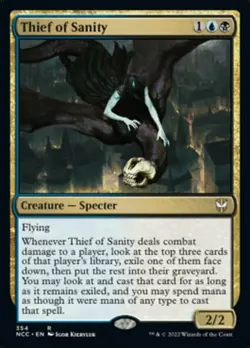 4 x Thief of Sanity - Commander: Streets of New Capenna - Light Play - MTG - Image 1