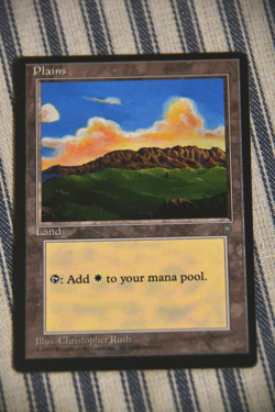 Magic the Gathering - Vintage - Plains Land Mana - Ice Age - 7x - Image 3