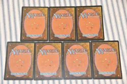 Magic the Gathering - Vintage - Plains Land Mana - Ice Age - 7x - Image 5