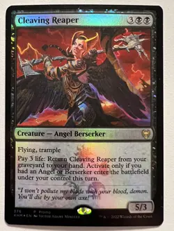 Cleaving Reaper - FOIL PROMO - MTG Kaldheim Resale Promos - NM - Image 1