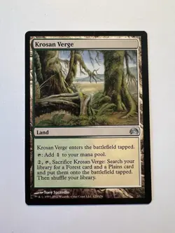 Krosan Verge - MTG Planechase 2012 - NM - Image 1