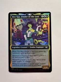 Dee Kay, Finder of the Lost - FOIL SHOWCASE - MTG Unfinity - NM - Image 1