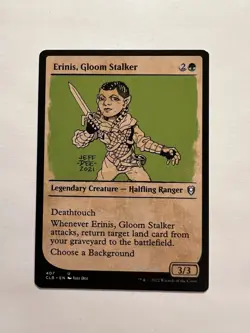 Erinis, Gloom Stalker - SHOWCASE - MTG CLB - NM - Image 1