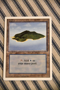 Magic the Gathering - VIntage - Island Land Mana - Revised 4th Edition - 10x - Image 2