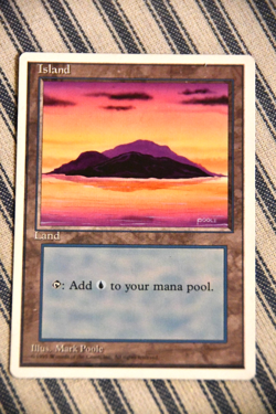 Magic the Gathering - VIntage - Island Land Mana - Revised 4th Edition - 10x - Image 4