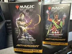 Aetherdrift Commander Decks Set of 2 Magic MTG Sealed - Image 1