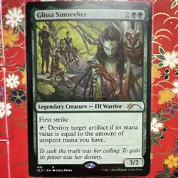 Glissa Sunseeker Secret Lair Drop Regular Legendary Creature Rare Green MTG 491 - Image 1