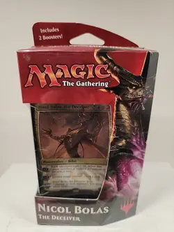 Magic The Gathering 2017 Hour Of Devastation Planeswalker Deck Nicol Bolas NIB - Image 1