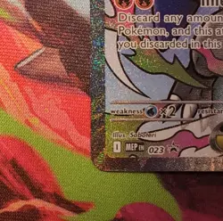 Pokemon Mega Charizard X EX Full Art Holo Promo 360HP Me Evolution 023 English - Image 4