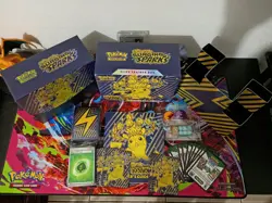 Pokemon Surging Sparks ETB- Opened Box- Accessories Only- - Image 1