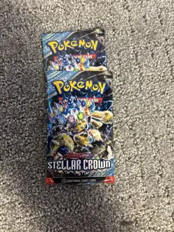 Pokemon TCG Scarlet & Violet Stellar Crown Booster Packs Lot Of 6 - Image 3