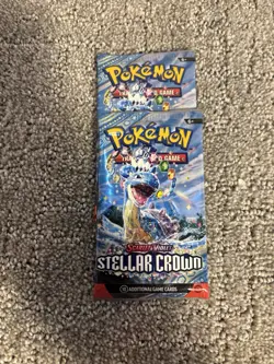 Pokemon TCG Scarlet & Violet Stellar Crown Booster Packs Lot Of 6 - Image 4