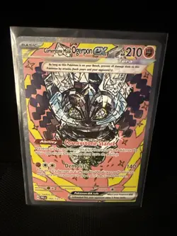 Pokemon TCG Cornerstone Mask Ogerpon EX Twilight Masquerade 160/131 Holo Rare NM - Image 3