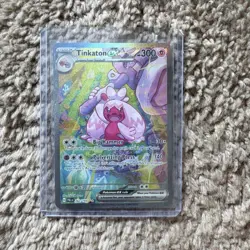 Pokemon Sv02 Paldea Evolved Tinkaton ex 262/193 Special Illustration Rare Holo . - Image 1