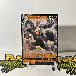 Machamp V 072/189 - Astral Radiance Ultra Rare Pokemon TCG - NM - Image 1