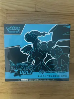 Black Bolt and White Flare Pokemon Center PC ETB Elite Trainer Box Sealed TCG - Image 2