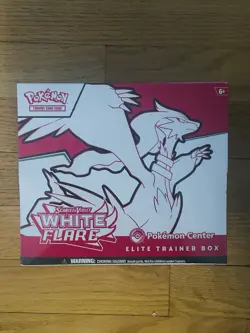 Black Bolt and White Flare Pokemon Center PC ETB Elite Trainer Box Sealed TCG - Image 4