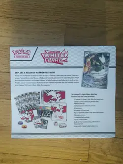 Black Bolt and White Flare Pokemon Center PC ETB Elite Trainer Box Sealed TCG - Image 5
