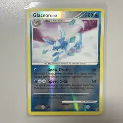 Glaceon LV.44 Reverse HOLO Majestic Dawn Pokemon TCG 5/100 LP Raw Ungraded - Image 1