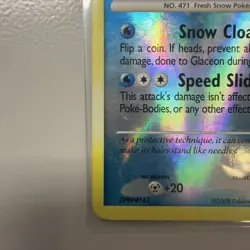 Glaceon LV.44 Reverse HOLO Majestic Dawn Pokemon TCG 5/100 LP Raw Ungraded - Image 5