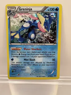 Pokemon TCG Greninja 41/146 Cosmos Holo Blister Exclusives NM - Image 1