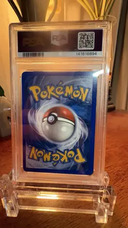 Pokemon PSA 7 NM Jolteon 8/115 Unseen Forces Reverse Holofoil 2005 - Image 2