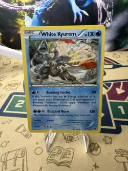 White Kyurem 21/124 Fates Collide Non-Holo Rare Deck Exclusive Pokemon TCG - Image 1