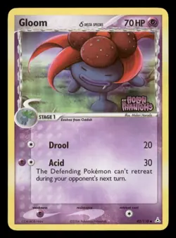 Moderately Played Gloom 42/110 Reverse Holo EX Holon Phantoms Uncommon - Image 1