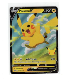 2021 Pokemon Celebrations Pikachu V PROMO SWSH143 - Image 1