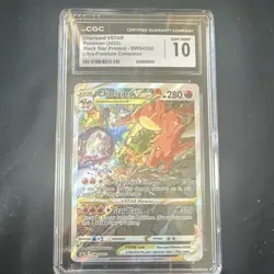 Pokemon CGC 10 Charizard VSTAR SWSH262 SWSH Promo Ultra-Premium Holo - Image 1