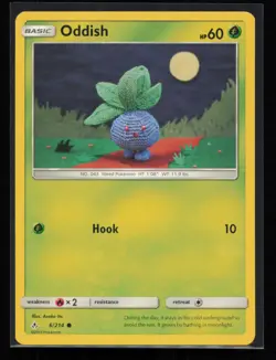 Oddish 6/214 Pokemon Unbroken Bonds Common Near Mint - Image 1