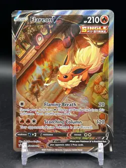 Pokemon Flareon V SWSH179 SWSH: Sword & Shield Promo Holo English NM - Image 1