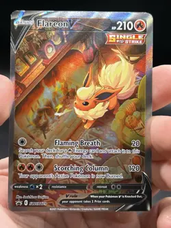 Pokemon Flareon V SWSH179 SWSH: Sword & Shield Promo Holo English NM - Image 3
