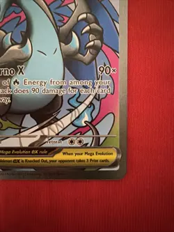 Pokemon Phantasmal Flames UPC MEGA CHARIZARD X EX #23 PROMO MEP - Image 4