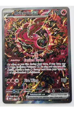 SEALED Pokemon Mega Charizard X EX #23 & Oricorio EX Holo # 24 MEP EN Promo Set - Image 4
