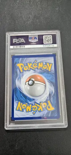 Pokemon Prismatic Evolutions Master Ball Reverse Holo #001 Exeggcute PSA 10 - Image 2