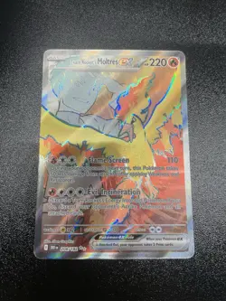 Pokemon TCG Team Rockets Moltres EX Destined Rivals 208/182 NearMint Condition - Image 3