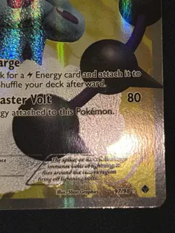 The Pokemon Company Thundurus 97/98 Full Art Holo 110HP English Emerging Powers - Image 3