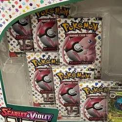 POKEMON Scarlet & Violet 151 Blooming Waters Premium Collection, Sealed, Dents - Image 4