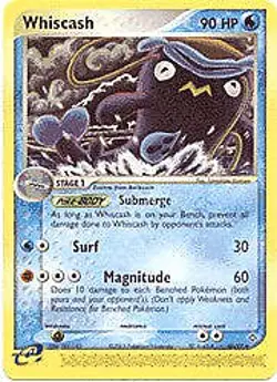 Pokemon EX Dragon 48/97 Whiscash Card - Image 1