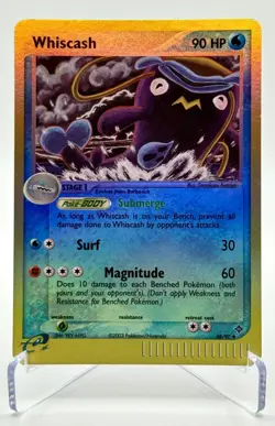 Pokemon TCG Whiscash 48/97 EX Dragon 2003 Reverse Holo Vintage - Image 1