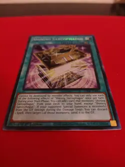 Yugioh Shining Sarcophagus LEDE-EN051 - Image 3